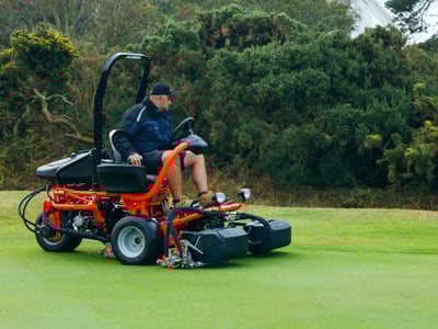 Jacobsen GP400 Diesel Versatile Ride-On Reel Mower | Bingham